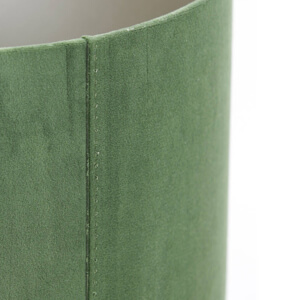 Light & Living Velours Cylinder Shade S Dusty Green